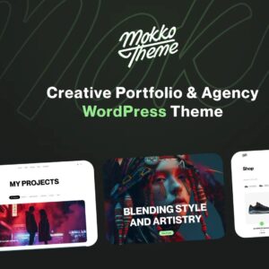 Mokko - Creative Portfolio & Agency WordPress Them